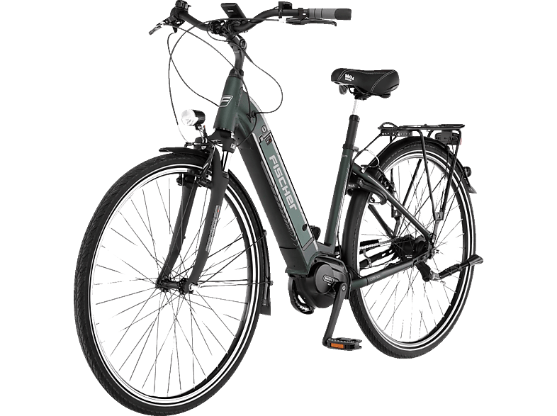 Damen-Rad, CITA Zoll, 3.2i (Laufradgröße: matt) 418 Wh, FISCHER Citybike 28 grün