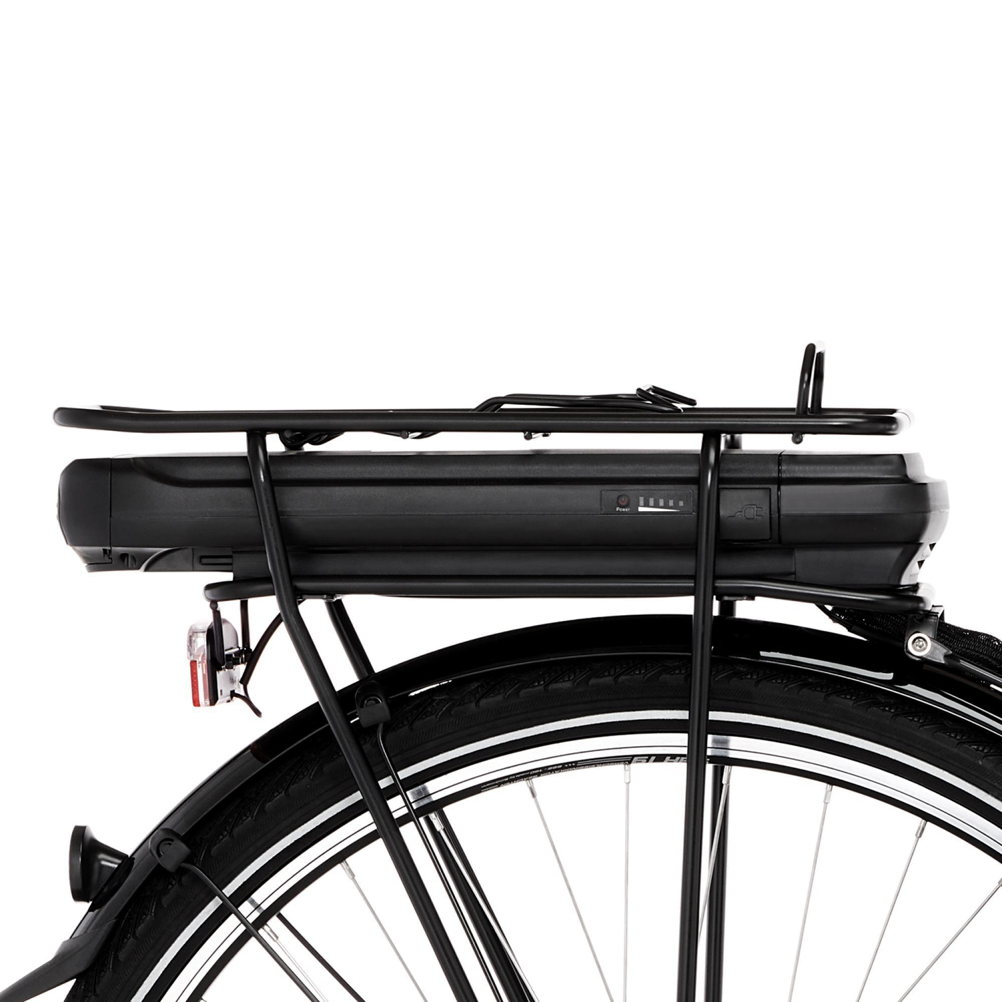 FISCHER CITA 1.0 Citybike (Laufradgröße: 28 Zoll, Damen-Rad, 317 Wh, Rot glänzend)