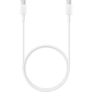 Cable USB C - Samsung EP-DA705BWEG, 1m, Macho-Macho, Blanco 