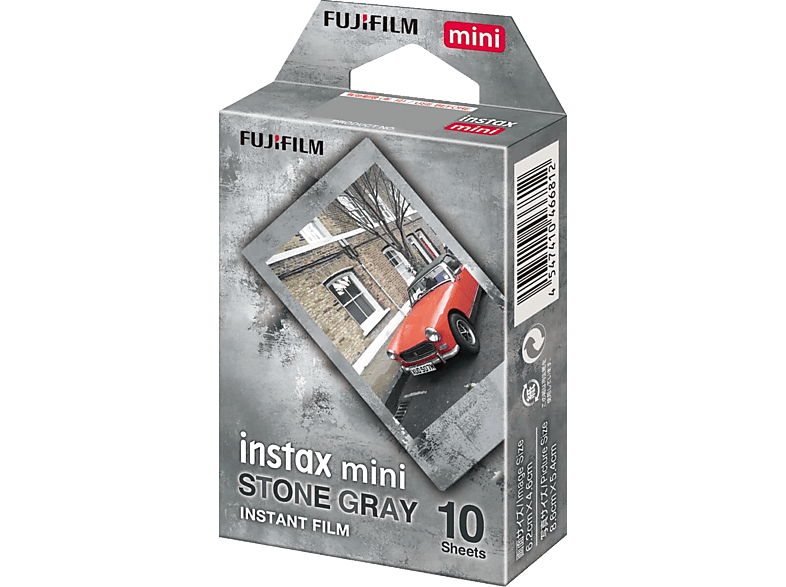 FUJIFILM Instax Mini - Instant Film (Stone Gray)