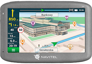 NAVITEL E505 Magnetic autós navigáció, 5" kijelző, Teljes Európa és Oroszország / Közép-Európa térképpel, mágneses tartóva