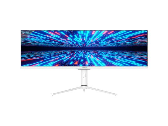 LC POWER LC-M44-DFHD-120 - Gaming Monitor, 43.8 ", HD, 120 Hz, Weiss