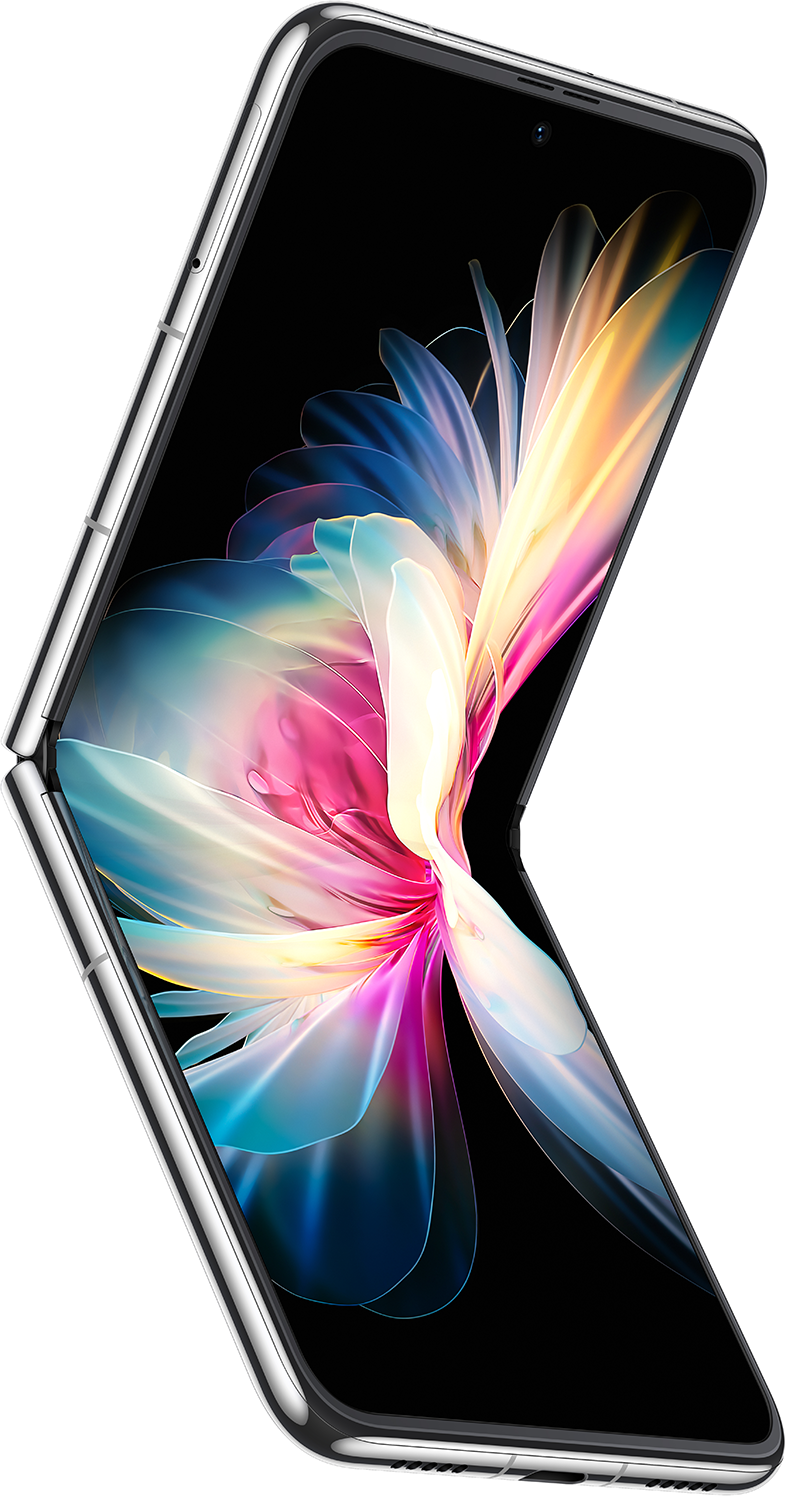 HUAWEI P50 POCKET 8/256 GB DualSIM Fehér Kártyafüggetlen Okostelefon