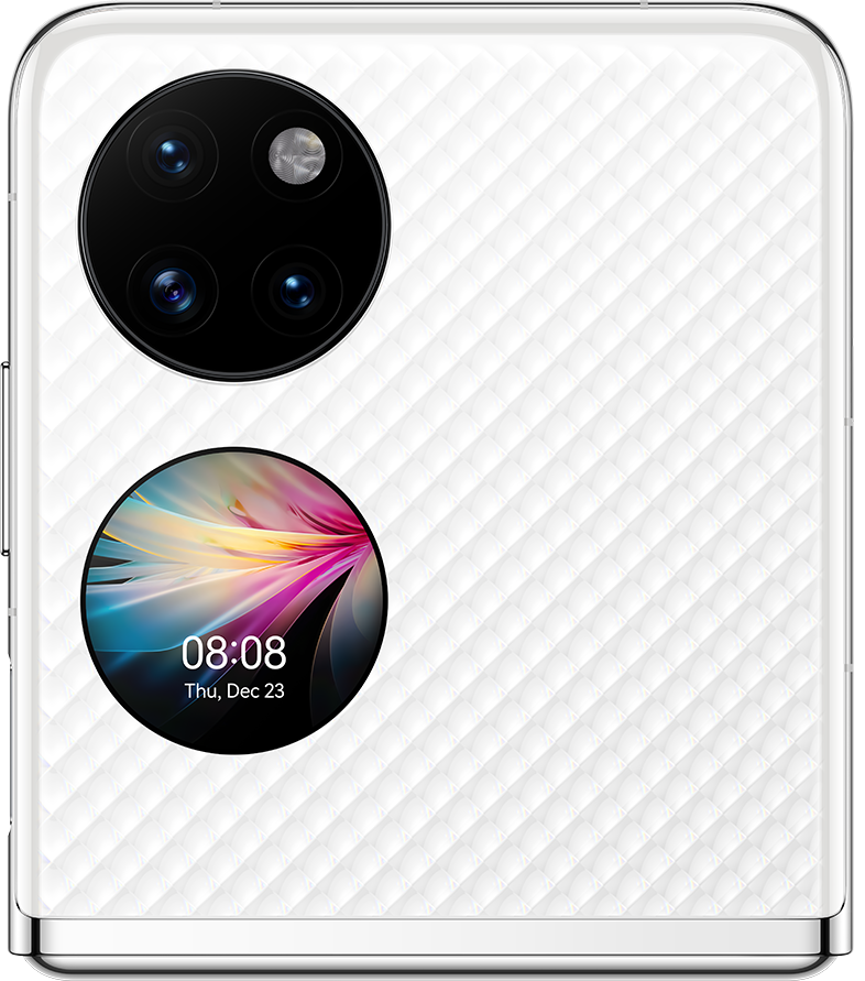 HUAWEI P50 POCKET 8/256 GB DualSIM Fehér Kártyafüggetlen Okostelefon
