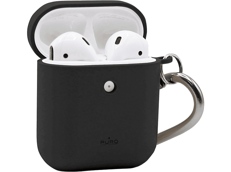 Funda auriculares - URBAN ARMOR GEAR Para AirPods (Gen 1 & 2), Negro