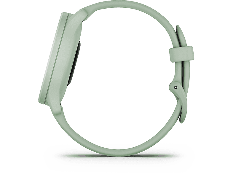 GARMIN Garmin Vivomove Smartwatch Faserverstärktes Polymer Silikon, 125-190 mm, Mint/Silber