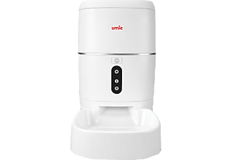 UMIE UM-PF2021A 6L Sesli Mesaj Wifi Bluetooth Otomatik Mama Kabı Beyaz