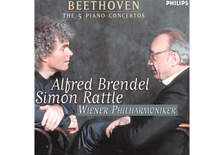 Alfred Brendel, Simon Rattle - Beethoven: The 5 Piano Concertos (CD)