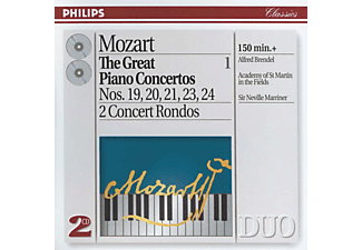 Alfred Brendel - Mozart: The Great Piano Concertos, Nos. 19, 20, 21, 23, 24 (CD)