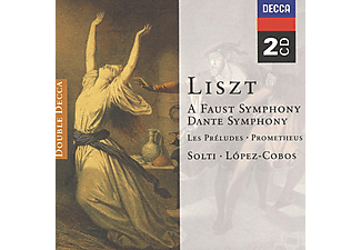 Sir Georg Solti, Jesús López-Cobos - Liszt: Faust Symphony, Dante Symphony, Les Prélludes, Prometheus (CD)