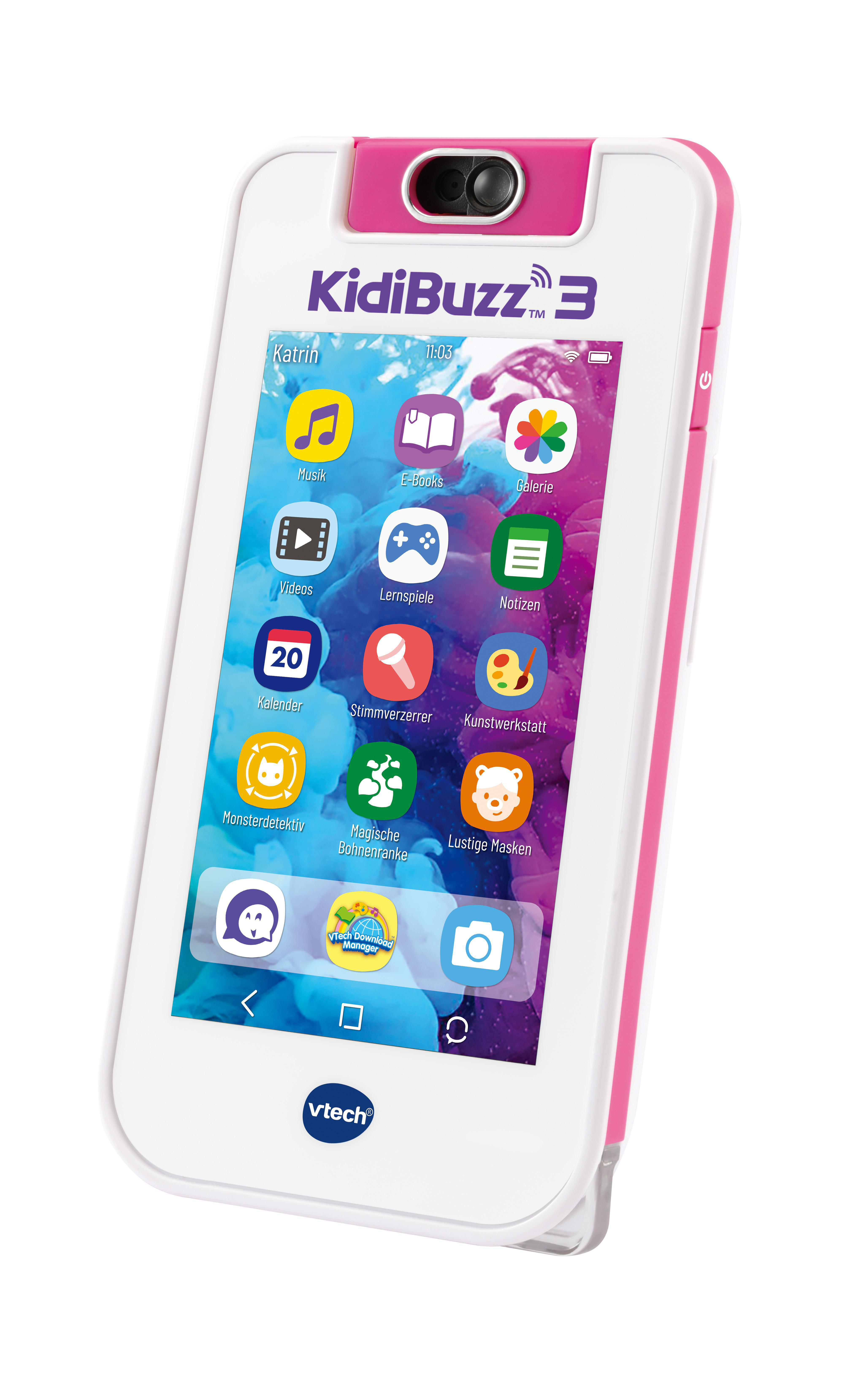 VTECH KidiBuzz 3 pink Messenger, Mehrfarbig