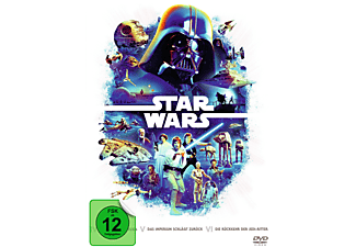 Star Wars: Episode IV - eine neue Hoffnung, Episode V - Das Imperium schlägt zurück, Episode VI - Die Rückkehr der Jedi-Ritter [DVD]