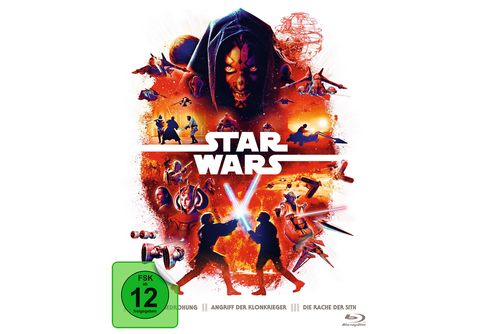 Star Wars Trilogie: Der Anfang  Episode I-III Blu-ray online