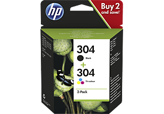 HP 304 Combopack - Tintenpatrone (Schwarz/Gelb/Cyan/Magenta)