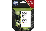 HP 304 Combopack - Cartouche d'encre (Noir/Jaune/Cyan/Magenta)