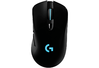 LOGITECH G703 LIGHTSPEED - Gaming Mouse, Cablata/Senza fili, Ottica con LED, 16000 dpi, Nero