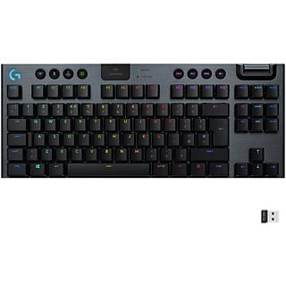 LOGITECH G915 TKL - Tastiera da gioco, Senza fili, Mechanical, Nero/Grigio