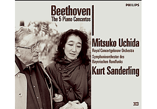 Mitsuko Uchida, Kurt Sanderling - Beethoven: The 5 Piano Concertos (CD)