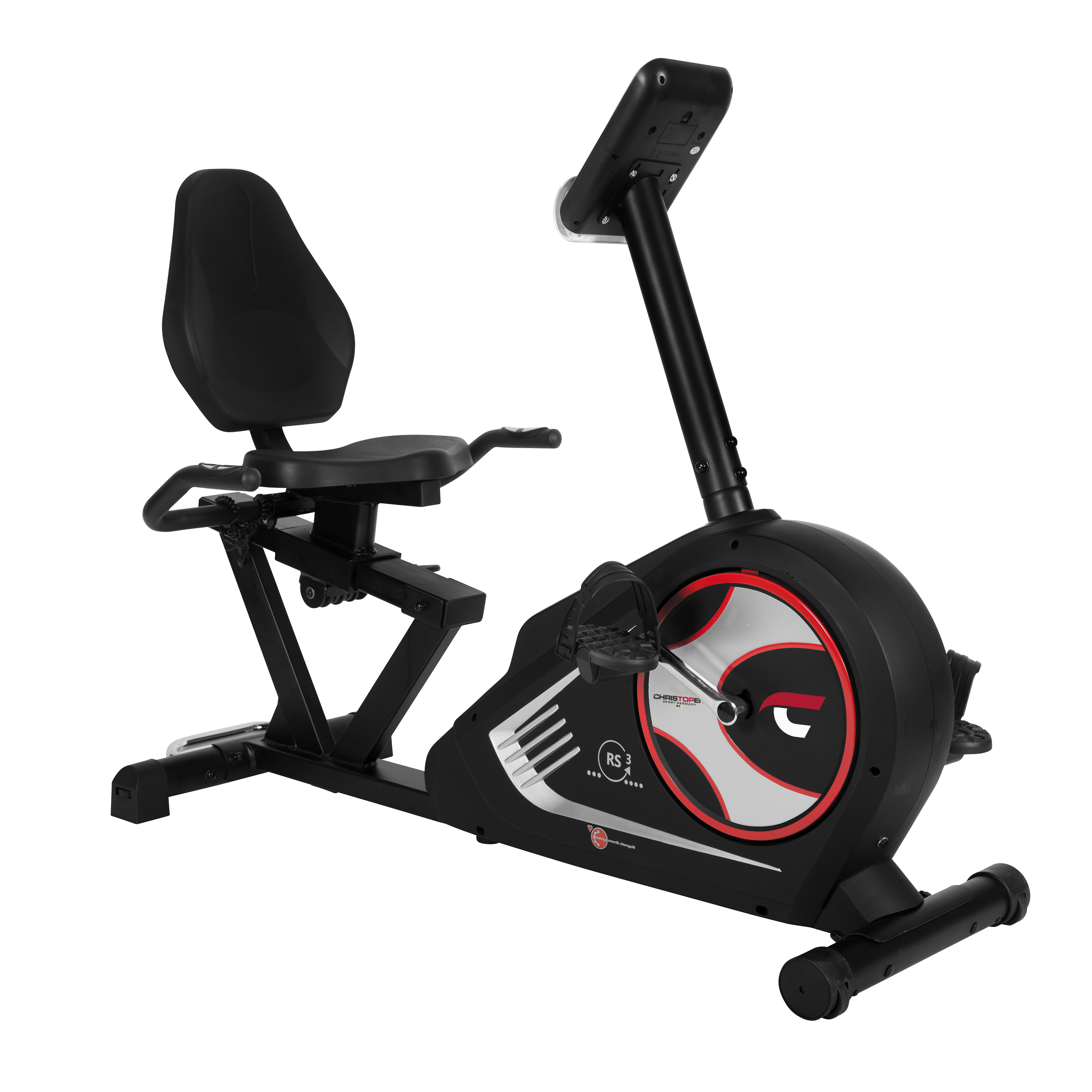 CHRISTOPEIT RS 3 Ergometer, Schwarz