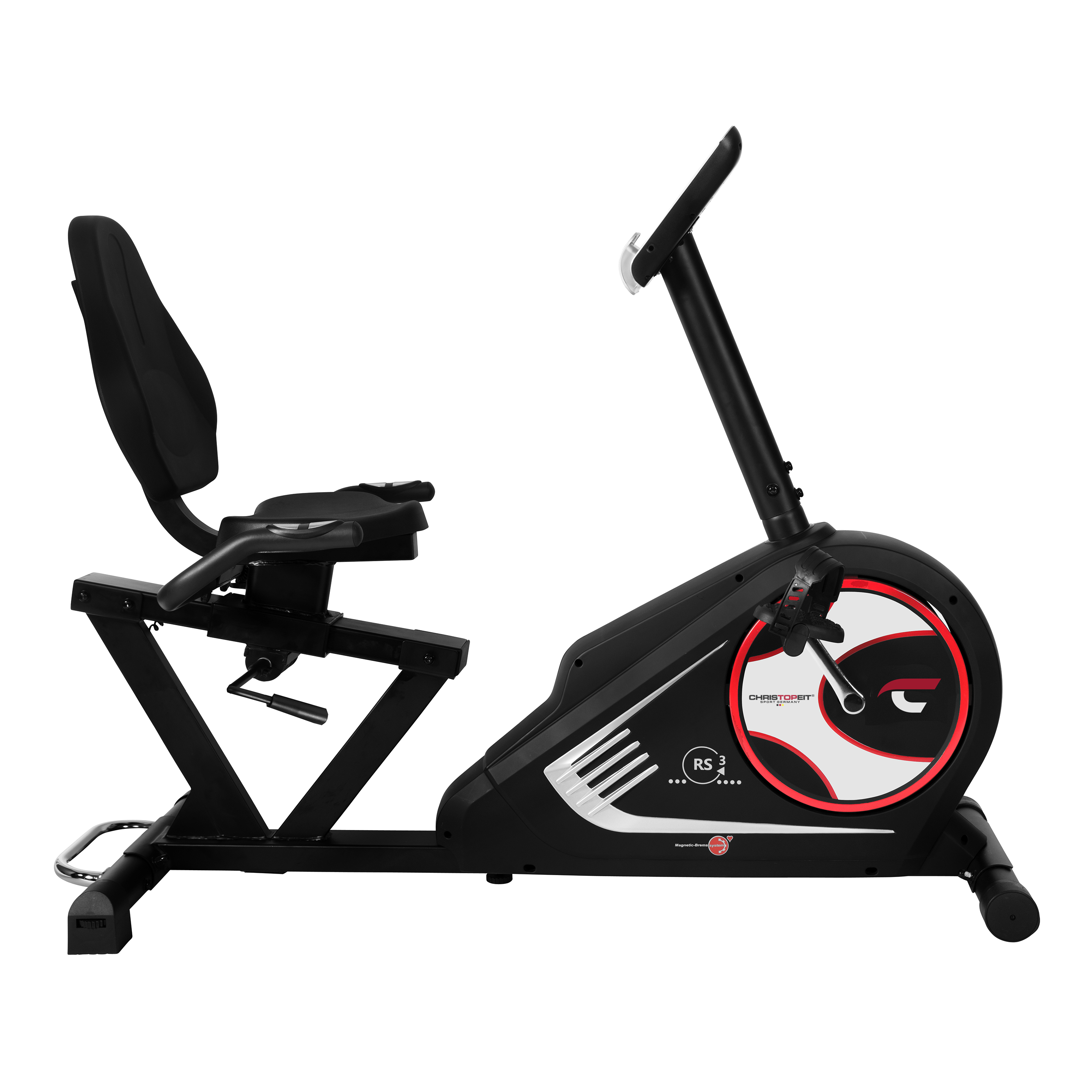 CHRISTOPEIT RS 3 Ergometer, Schwarz