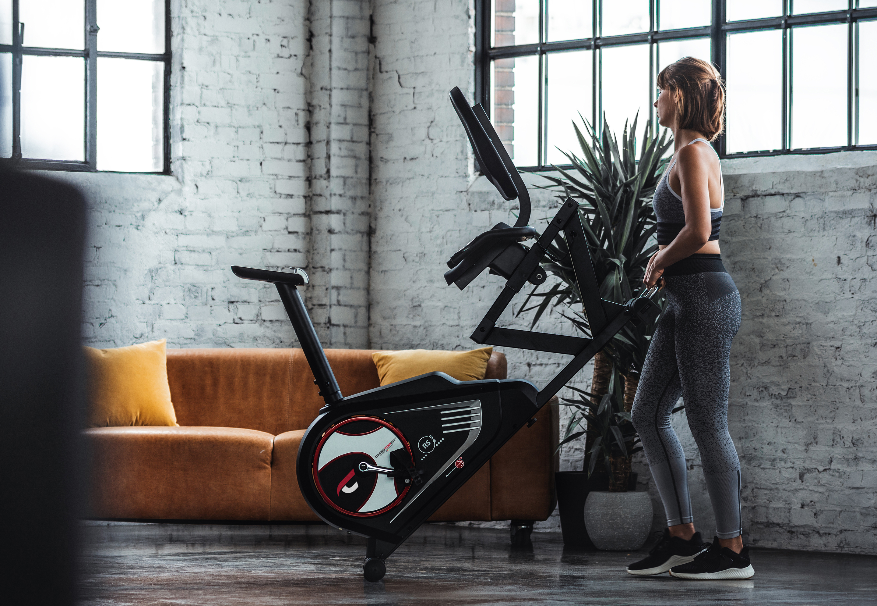 CHRISTOPEIT RS 3 Ergometer, Schwarz