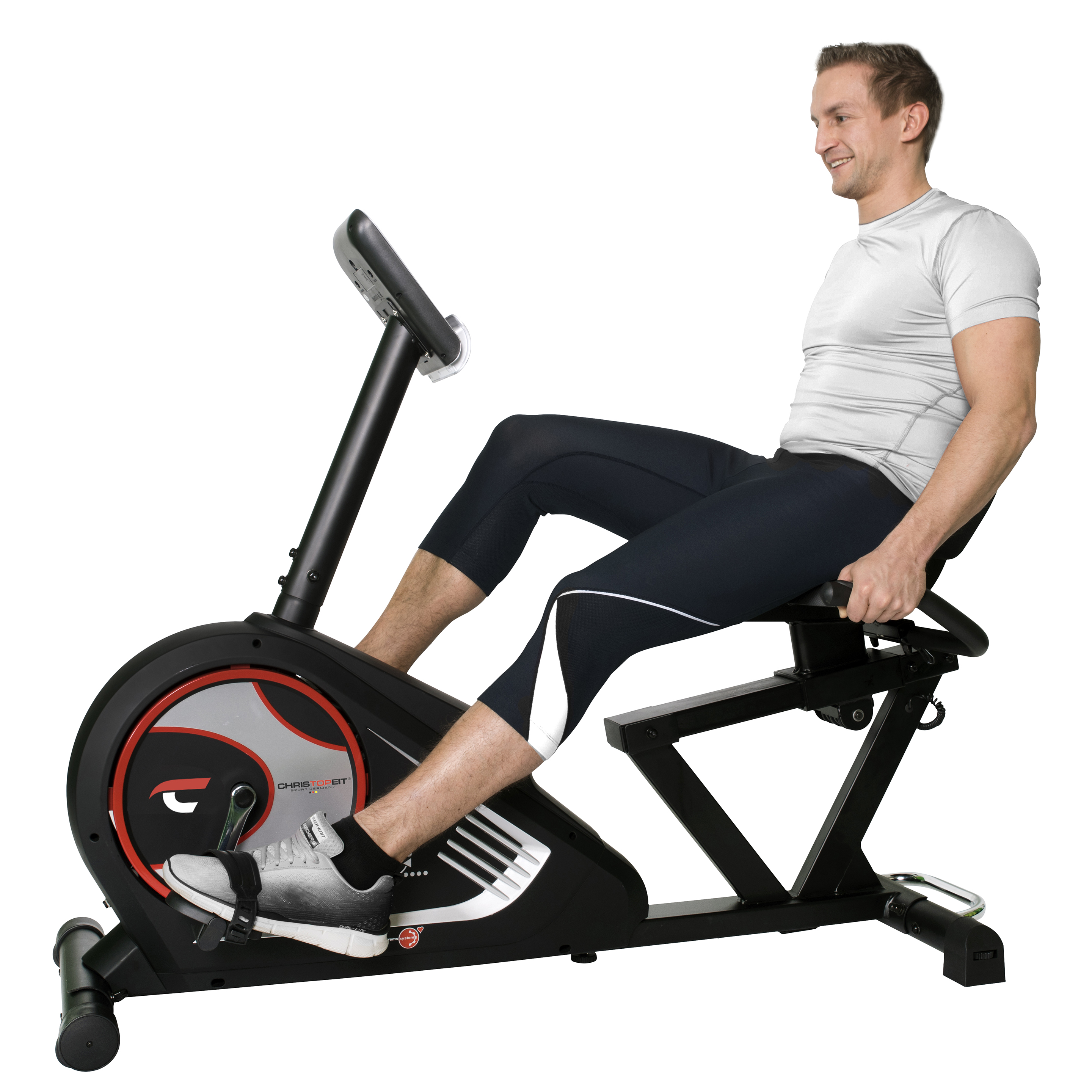 CHRISTOPEIT RS 3 Ergometer, Schwarz