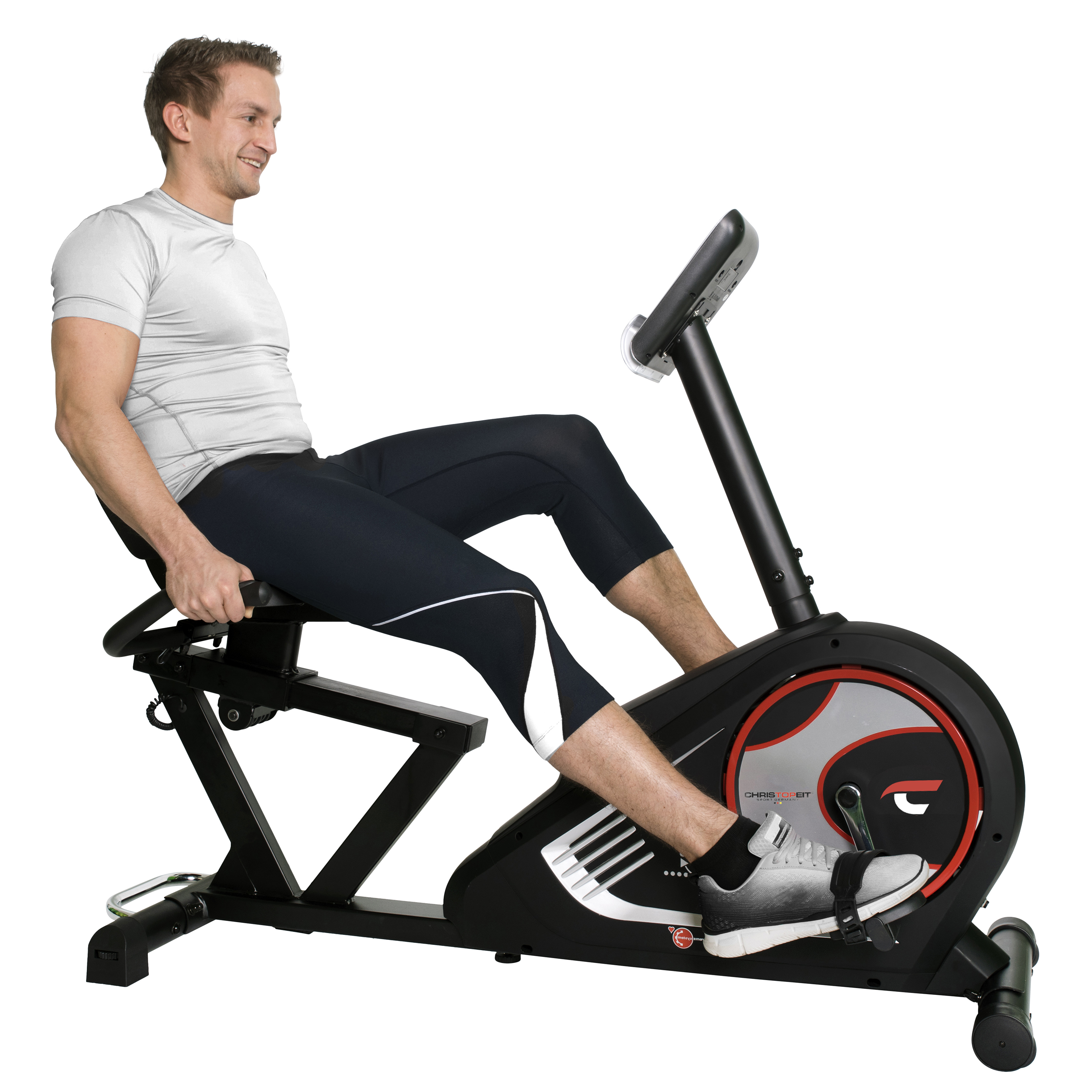 CHRISTOPEIT RS 3 Ergometer, Schwarz