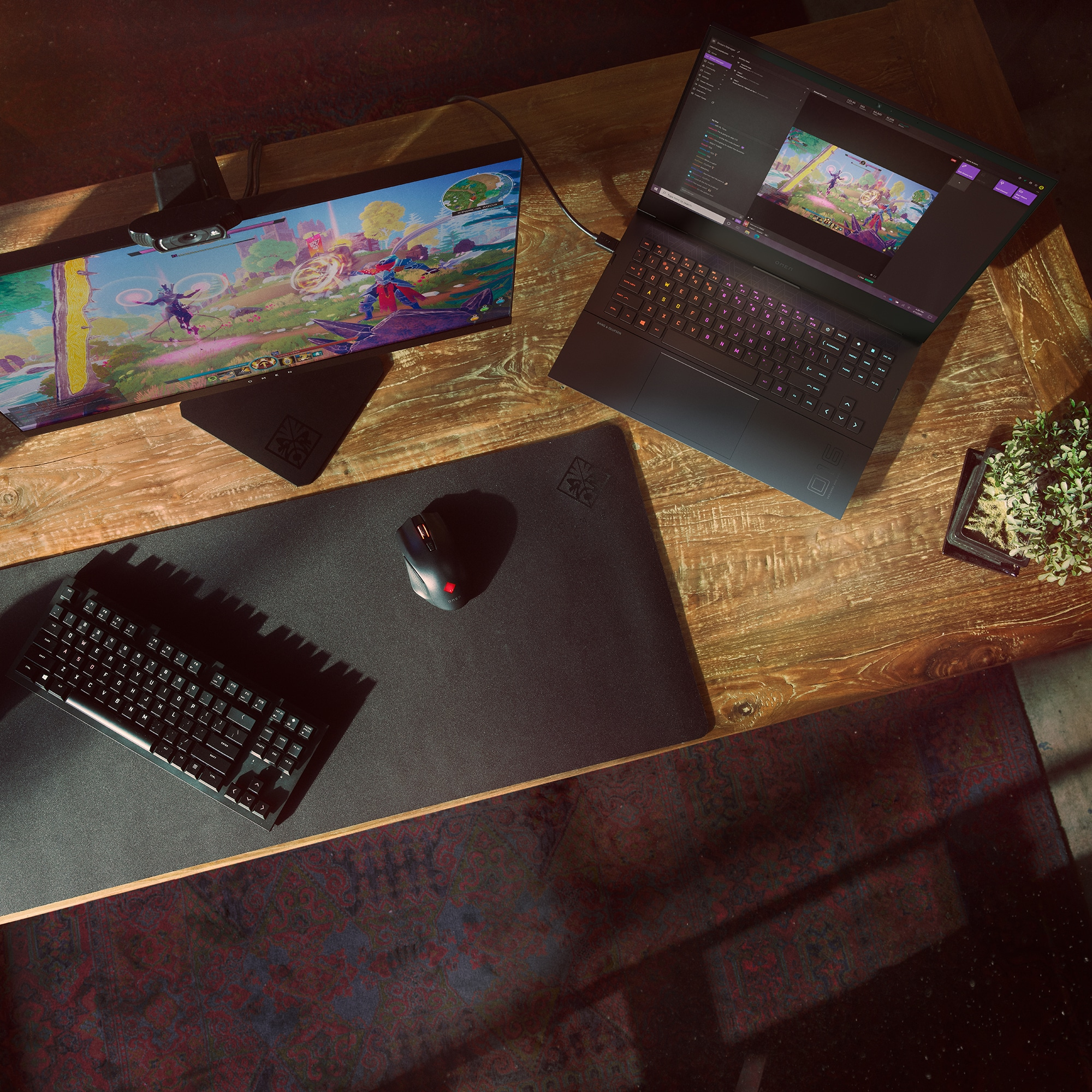 Portátil gaming - HP 16-c0032ns, 16.1" FHD, AMD Ryzen™7 5800H, 16GB RAM, 512GB SSD, Radeon™ RX 6600M, Sin sistema operativo, Mica plata