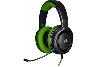 CORSAIR HS35 CUFFIE GAMING, Green