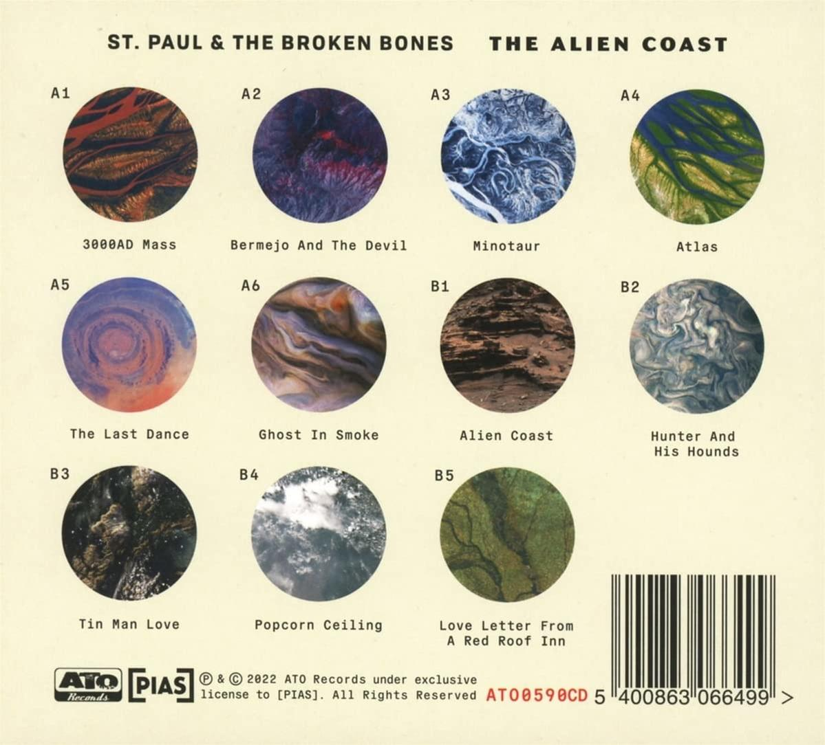 St. Paul & - Bones - Coast (CD) The Alien The Broken