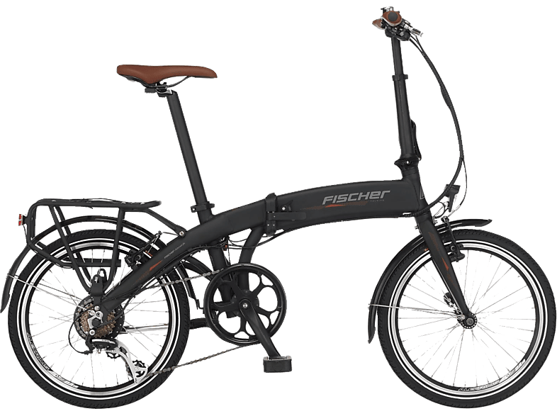 FISCHER FR18 Kompakt-/Faltrad (Laufradgröße: 20 Zoll, Unisex-Rad, 317 Wh,  Schwarz Matt) | MediaMarkt