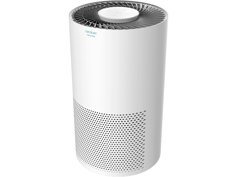 Purificador de aire - Cecotec TotalPure 2000 Connected, 50 W, Capacidad limpiar 160 m3/h, WiFi, Blanco