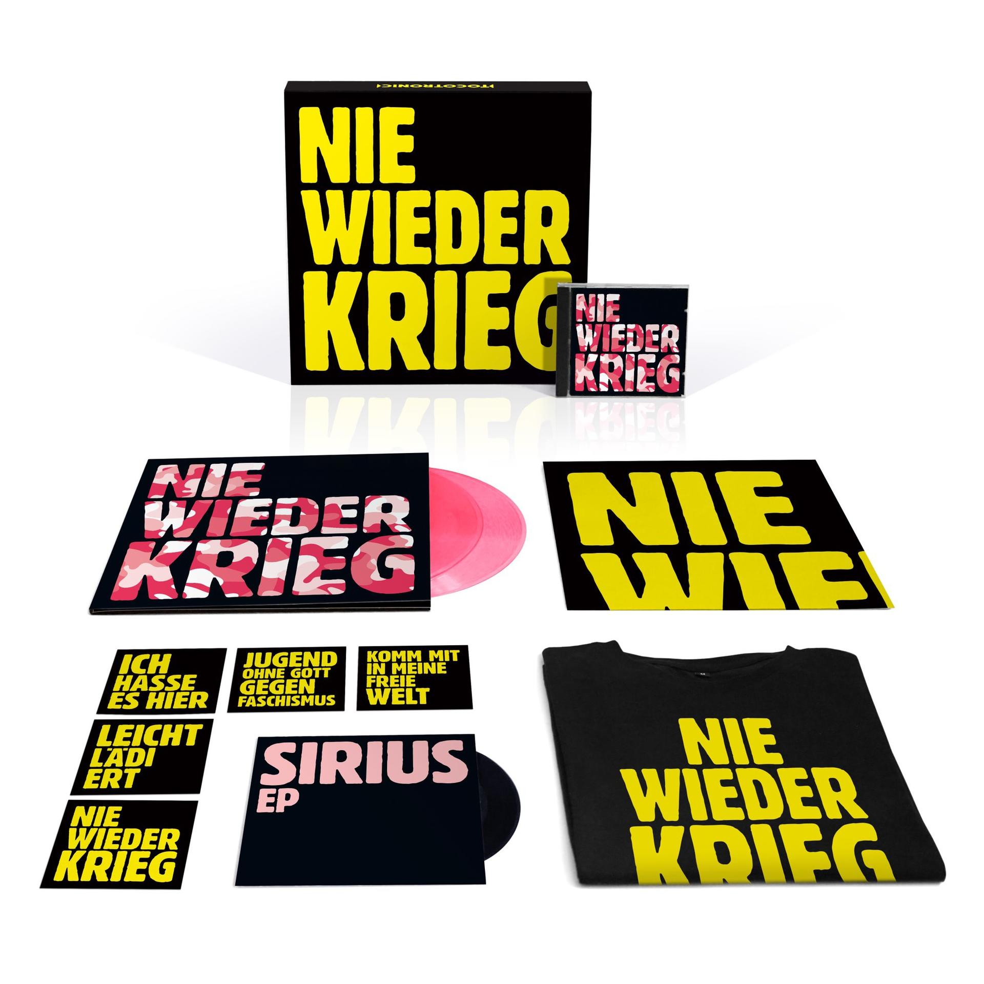 Nie Tocotronic Fanbox Krieg - Limited - (Vinyl) wieder
