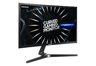 Monitor gaming - Samsung LC24RG50FZRXEN, 24" FHD, 4 ms, 144 Hz, Curvado, HDMI, AMD FreeSync™, Negro