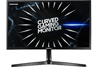 Monitor gaming - Samsung LC24RG50FZRXEN, 24" FHD, 4 ms, 144 Hz, Curvado, HDMI, AMD FreeSync™, Negro