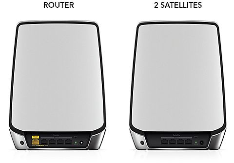 NETGEAR Multiroom systeem Orbi AX6000 Tri-Band WiFi 6 Mesh router + 2 satellites (RBK853-100EUS)