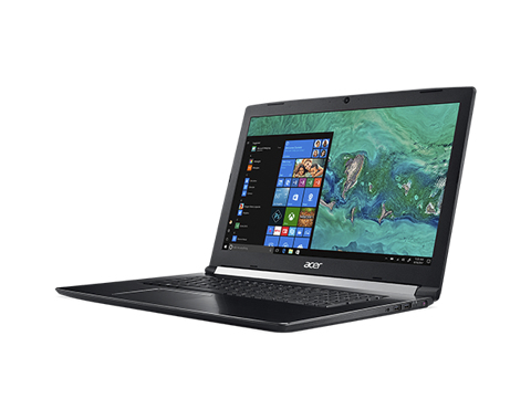 ACER Notebook Aspire 7 A717-72G-7131 (NH.GXEEG.002) Notebook, 17,3 Zoll, Full-HD, Intel® Core™ i7-8750H Prozessor
(9M Cache, bis zu 4.10 GHz), 8 GB, 1000 GB HDD + 256 GB SSD