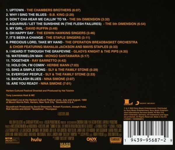 VARIOUS - Summer Of Soul (...Or,When The Revolution Could N  - (CD)