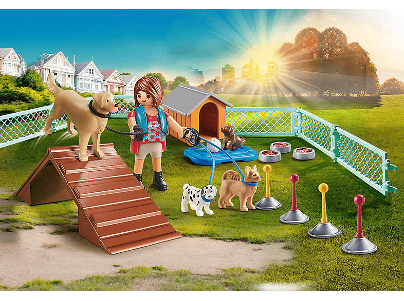 PLAYMobil 70676 City Life: Geschenkset "Hundetrainerin (4-10 Jahren); Spielset — Foto 2 von 2