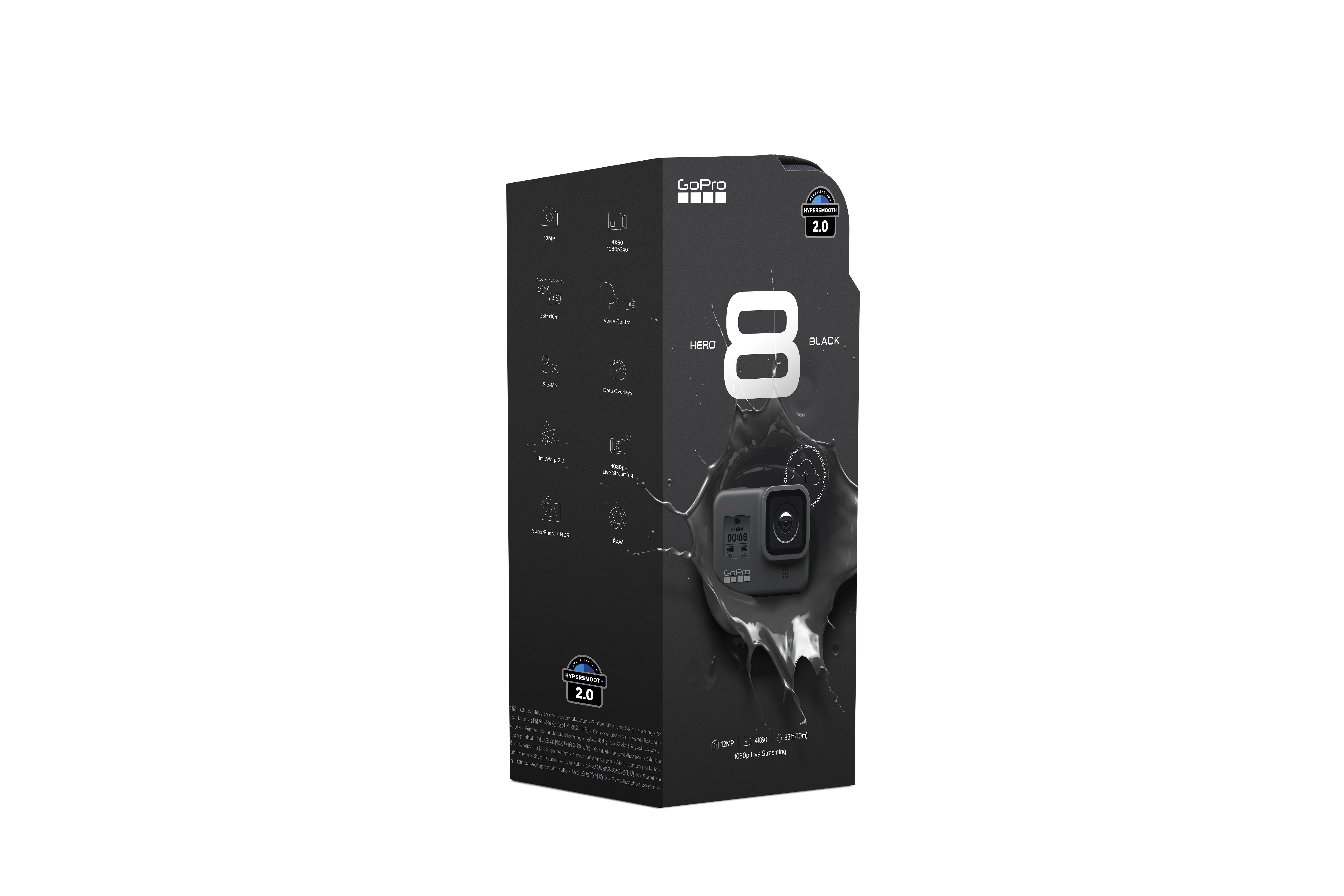 GOPRO Hero8 Black Action Cam Action Cam , WLAN, Touchscreen