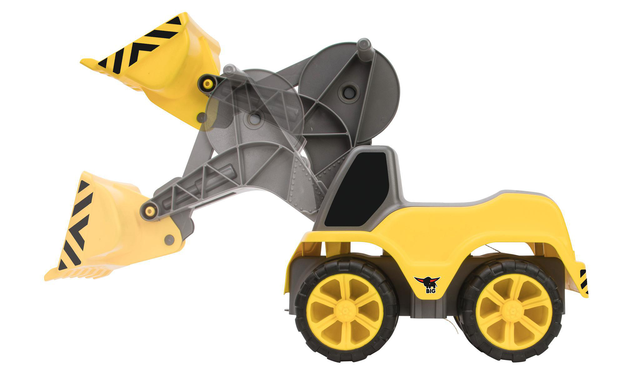 BIG Power-Worker Maxi Bagger Loader Gelb Spielzeug