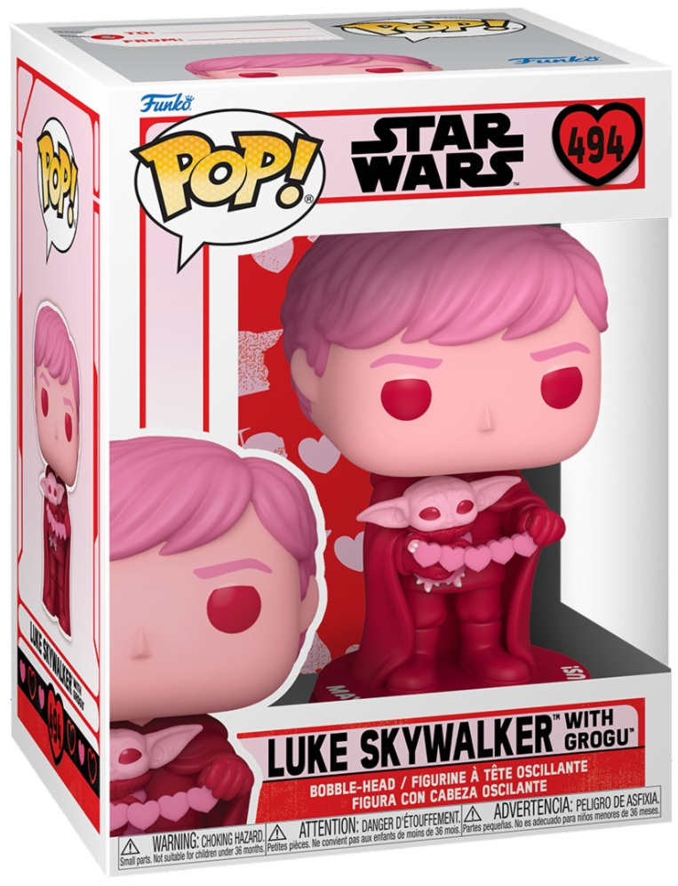 POP ! 494 Star Wars - Luke Skywalker with Grogu