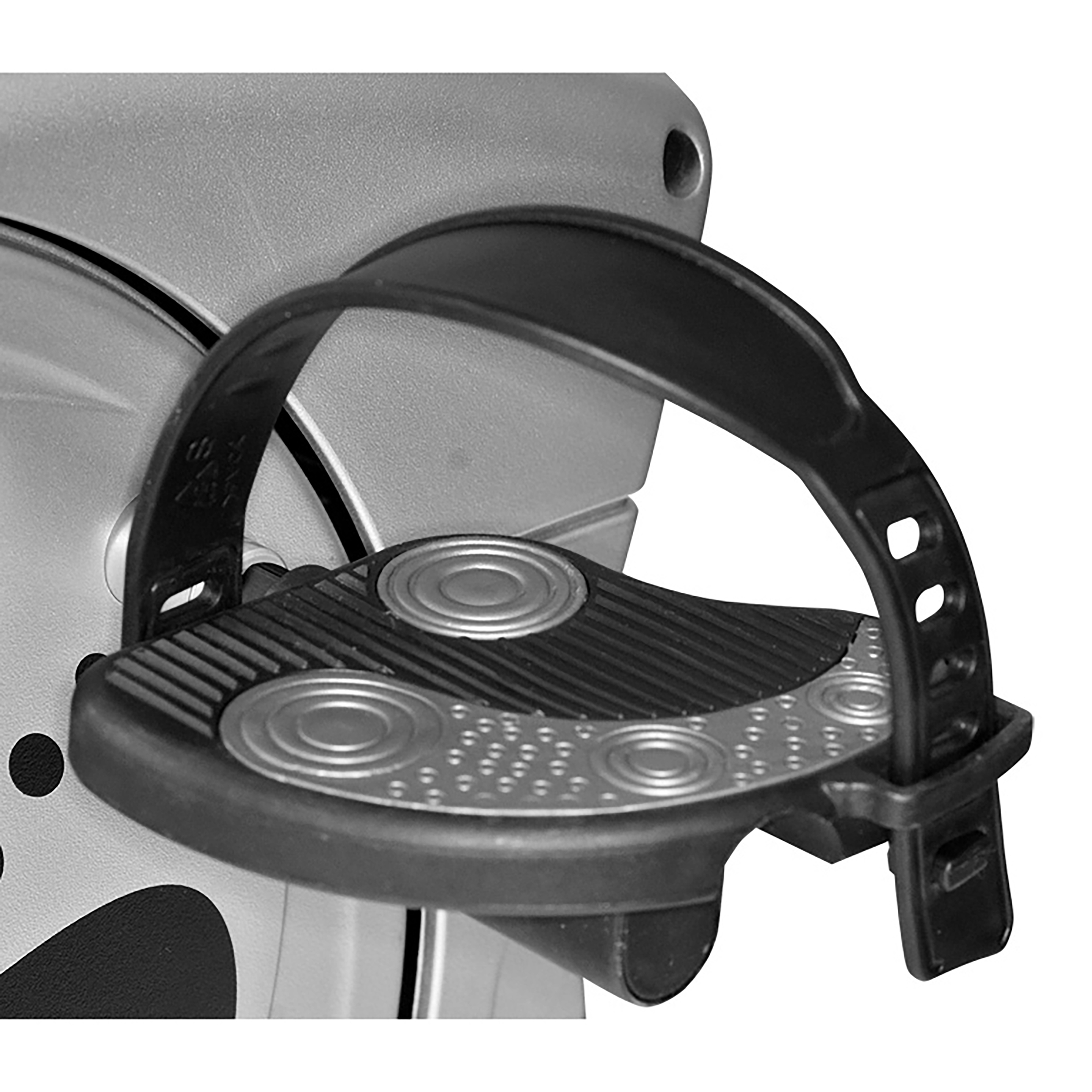 CHRISTOPEIT ET 6 silber Ergometer, Silber/Rot