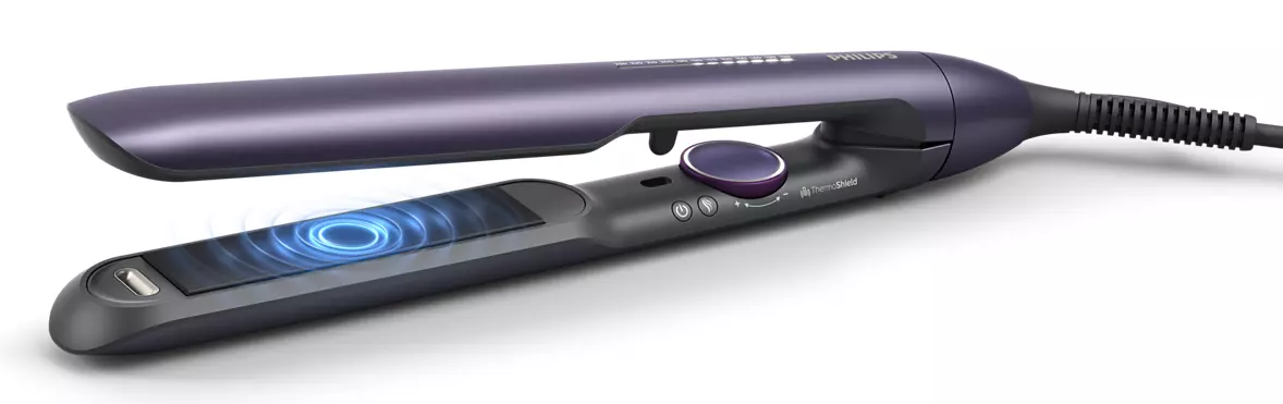 PHILIPS BHS752/00 7000 Series hajegyenesítő ThermoShield technológiával, sötétlila