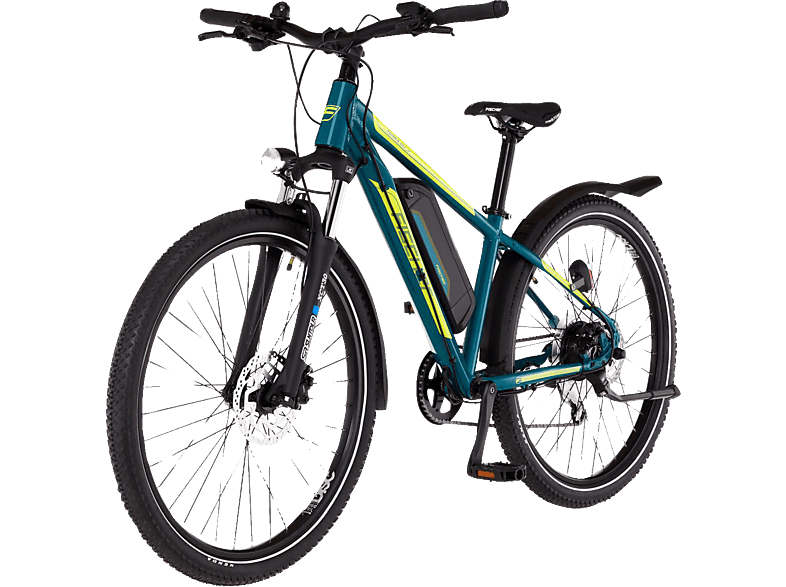 FISCHER TERRA 2.1 Junior All Terrain Bike (ATB) (Laufradgröße: 27,5 Zoll, Herren-Rad, 422 Wh, Grün glanz)