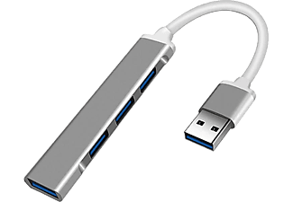 DAYTONA A-809 Macbook Uyumlu USB To 4 USB 3.0 Adaptör Çevirici Gri