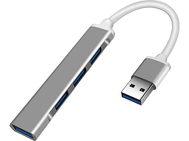 DAYTONA A-809 Macbook Uyumlu USB To 4 USB 3.0 Adaptör Çevirici Gri