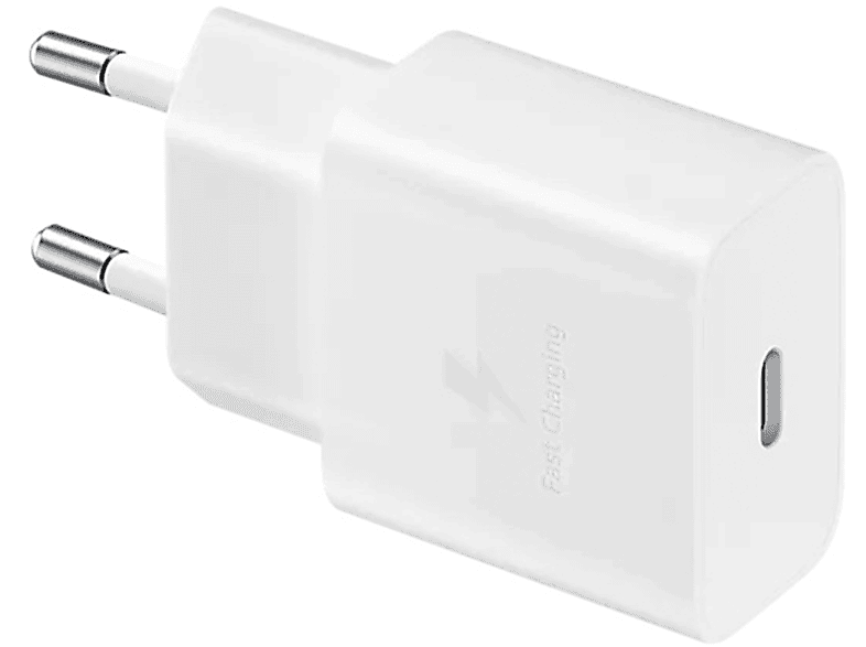 Caricabatteria Samsung 15W Power Adapter da 15W, Bianco