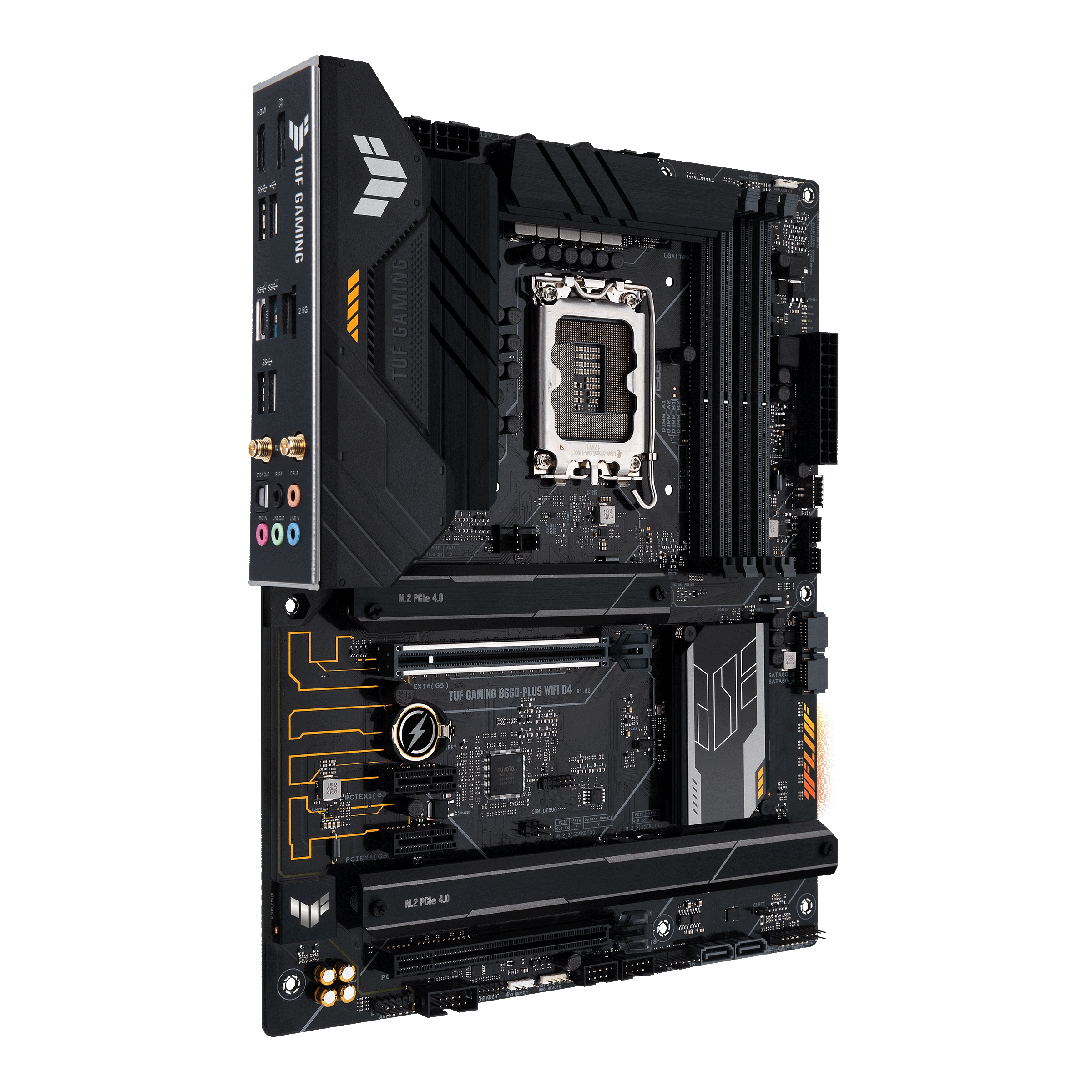 ASUS Tuf Gaming B660-Plus WiFi D4 Intel Anakart Siyah