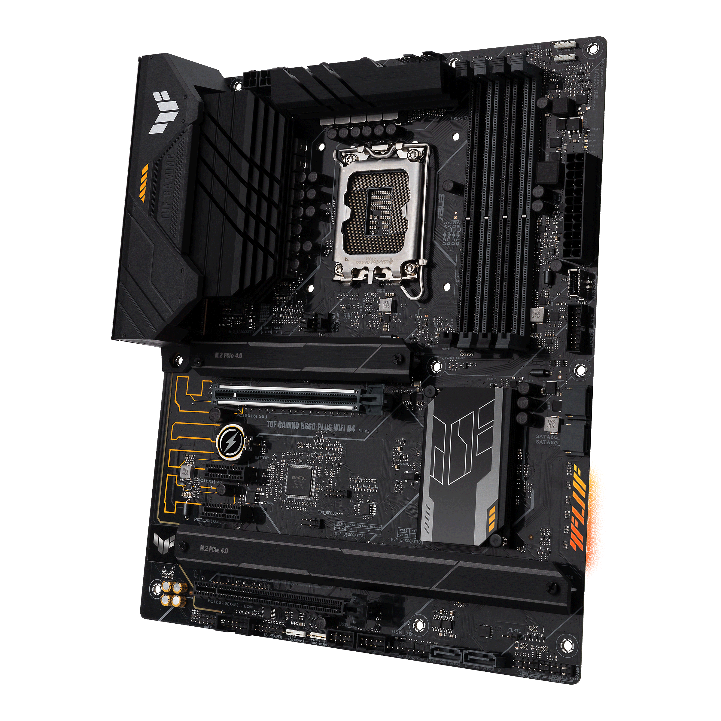 ASUS Tuf Gaming B660-Plus WiFi D4 Intel Anakart Siyah